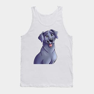 Grey Pup Tank Top